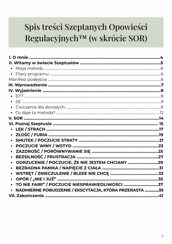 „SZEPTUSIE SOR (SZEPTANE OPOWIEŚCI REGULACYJNE™) ”– INNOWACYJNY PROGRAM ROZWOJU EMOCJONALNEGO DLA DZIECI 2–5 LAT